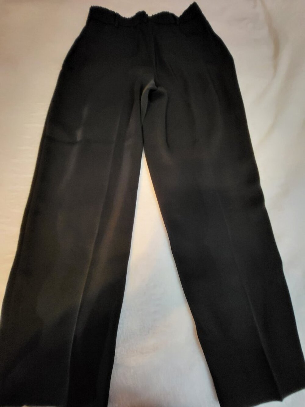 RW&CO. Black Wide-Leg High-Waist Trousers - Picture 9 of 14